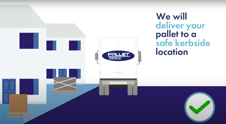 Animated image of kerbside delivery